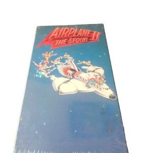 Airplane II: The Sequel (VHS, 1992) Sonny Bono, Robert Hays, William Shatner